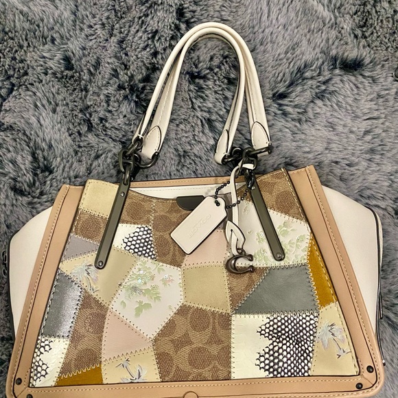Coach Multicolor Patchwork Shoulder Bag - Picture 5 of 10